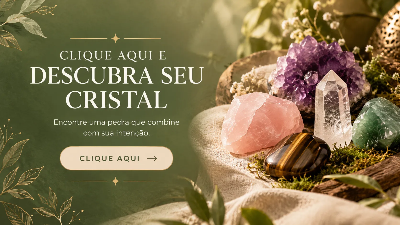 Descubra seu cristal 